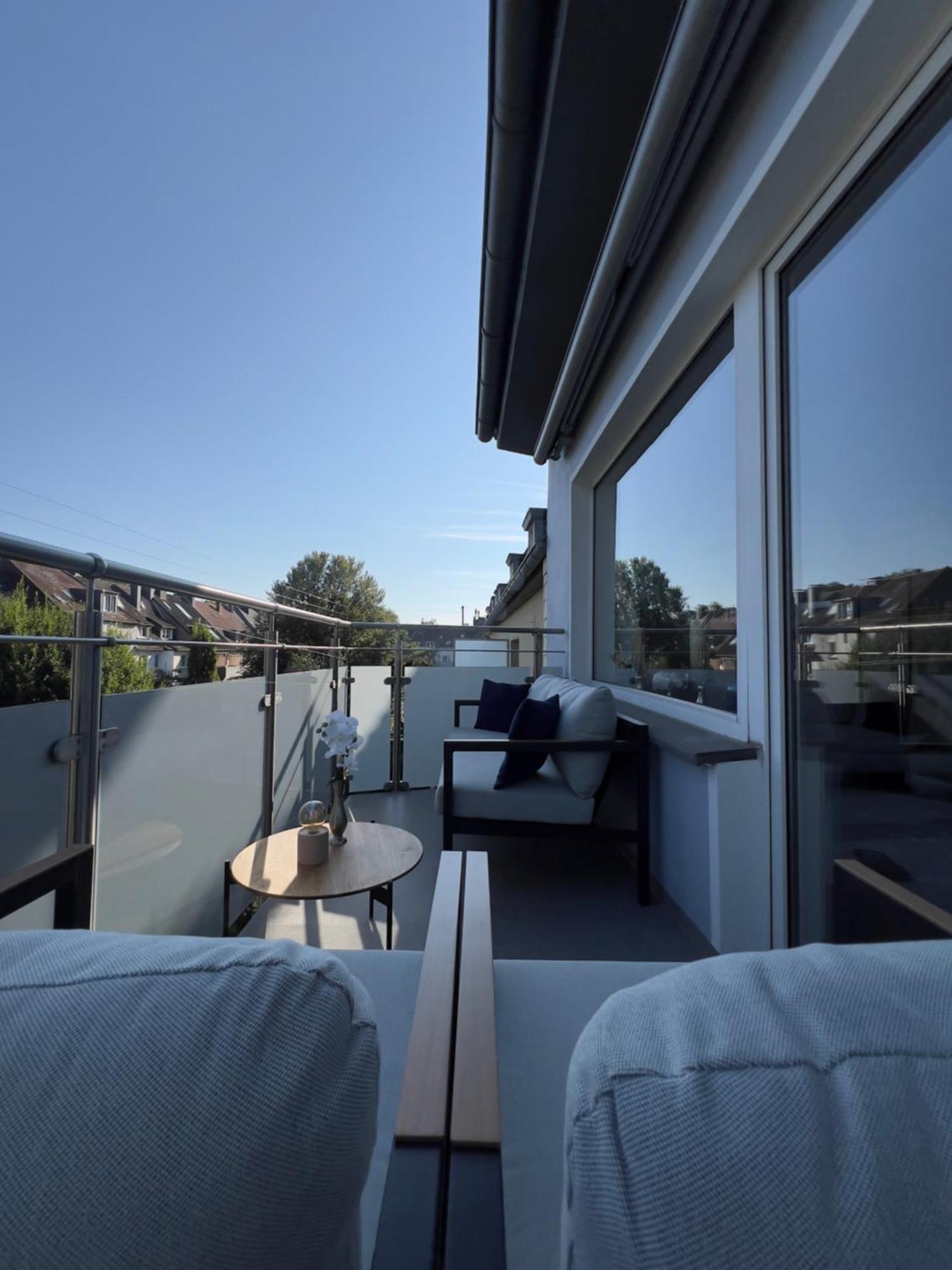 Excellence Deluxe Suite Mit Balkon & Stadtblick - Zentral An Der Messe Essen Ngoại thất bức ảnh
